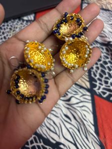 meenakari jhumka