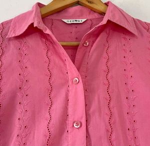Gorgeous Pink Pure Cotton Top