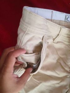 Men&#39;s Beige Casual Pants