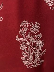 Elegant Maroon Printed Kurta