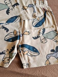 Cute Animal Print Kids Set