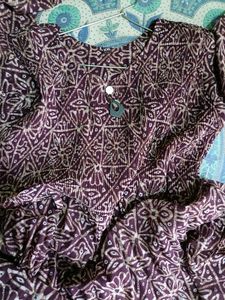Printed Ethnic Dress