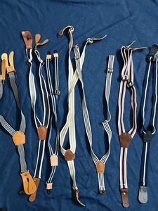 Assorted Bow Tie And Suspenders Collection