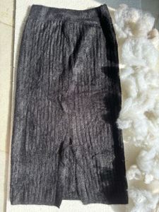 Fur black korean Skirt (Free shipping)