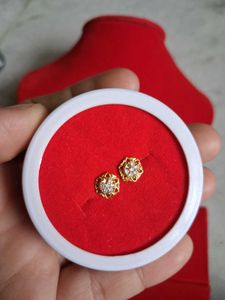 Stud Earrings 22crt Gold