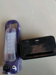 Led Torch + Not Working Speaker Bluetooth