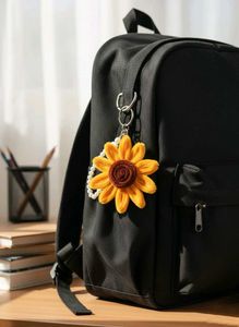 Sunflower Keychain
