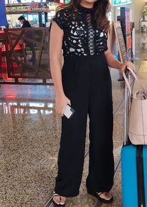 SHEIN Sexy Black jumpsuit