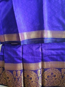 Soft Silk Purple Saree