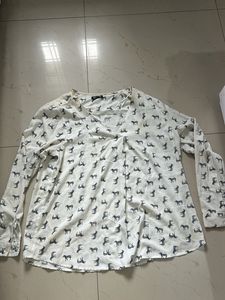 Zebra Print Shirt