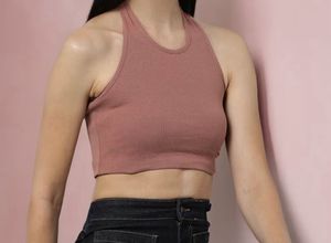 Halter Neck Crop Top