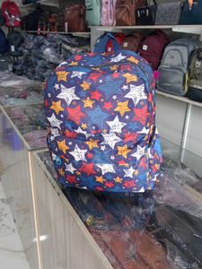 Multicolor Start Design Parachute Bag