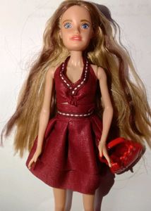 Kylie Doll in Red Dress