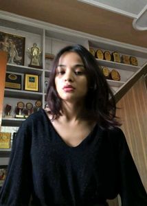 H&amp;M Black Shimmer Top