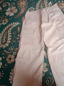 Zara Baggy Pant Cream Colour It&#39;s UNISEX