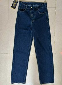 Baggy Navy Blue Jeans