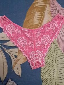 Lace Trim Panties - 5 Pack in imported fabric
