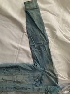 Denim Jacket With Hoddie