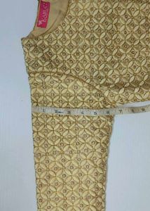 Gold Embroidered Blouse