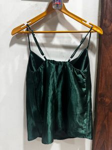 Satin cami top