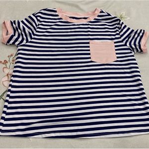 Striped Pocket Tee