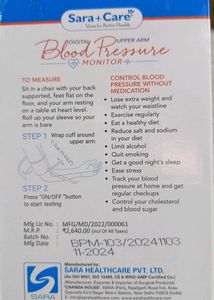 Digital Blood Pressure Monitor