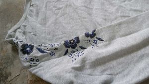 Floral Embroidered Top