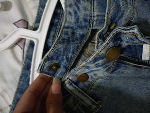 Straight Pants Denim