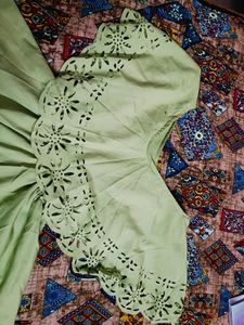 Cute Green Floral Top