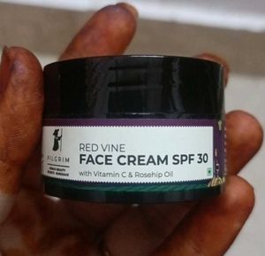 Pilgrim Red Wine Face Cream With Spf 30
