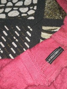 dark Pink Cardigan Sweater