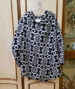 BB Dakota Aztec Hooded Coat