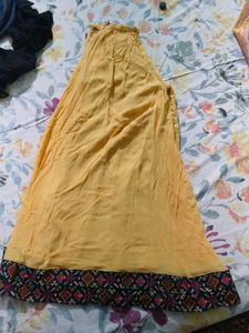 Full Flair Plazo With Dupatta..
