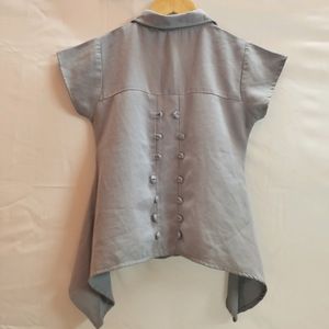 Beautiful Light Grey Lady&#39;s Top