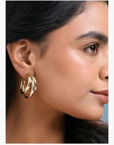 Gold Hoop Earrings