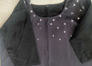 Statement Aline Crepe Kurta For Women