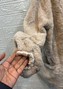 🇫🇷 France Imported Fuzzy Faux Fur Coat