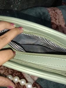 Fluorescent Green Colour Clutch