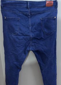 Dark Blue Denim Jeans