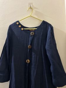 Navy Blue Maxi Dress