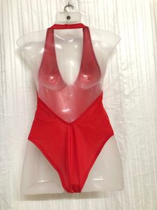 Forever 21 Red Sleeveless Jumpsuit