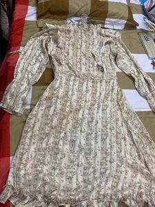 Zara Fit &amp;Flaral  Dress