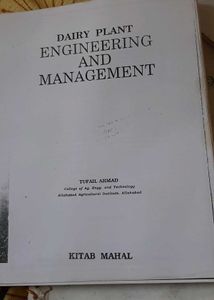 Dairy Plant Engineering Book Xerox Copy