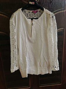White Lace Top