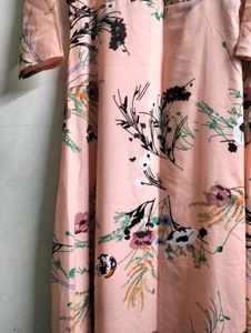 Floral Print Maxi Dress