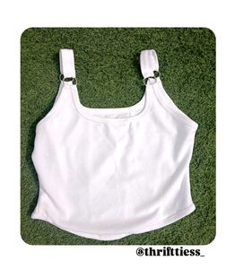 White Crop Top