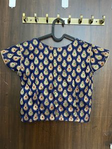 BLUE BLOUSE