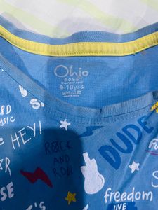 Boys Underpants And T-shirt