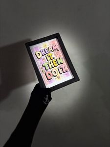 Dream It, Then Do It Framed Art