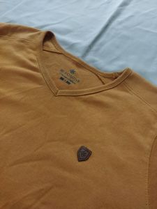 🧡Full sleeve Mustard Color T-shirt 💛